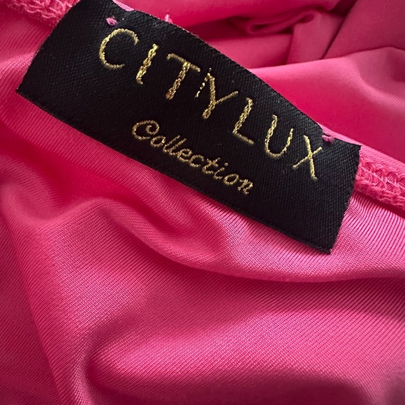 Beautiful Pink Sexy City Lux Collection Dress - Picture 5 of 5